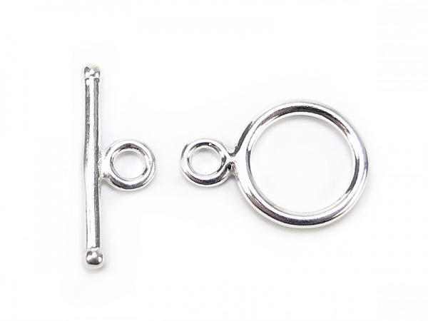 Sterling Silver Toggle and Bar Clasp 11.25mm