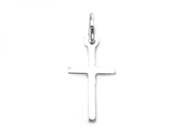 Sterling Silver Cross Pendant 13mm