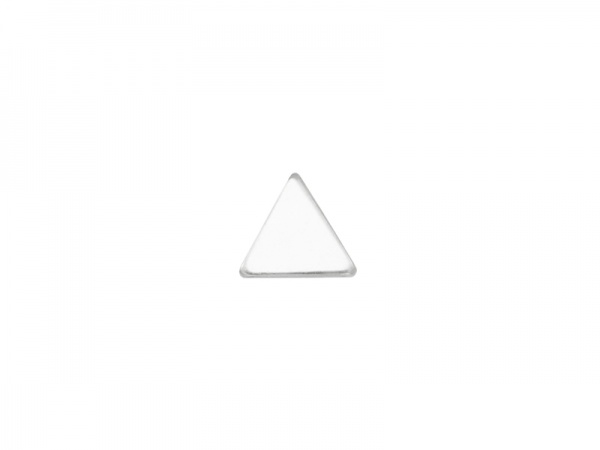 Sterling Silver Triangle Solderable Accent 5mm