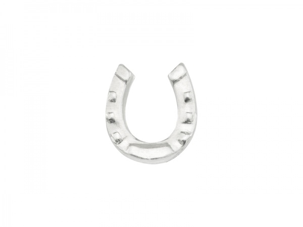 Sterling Silver Horseshoe Solderable Accent 9mm