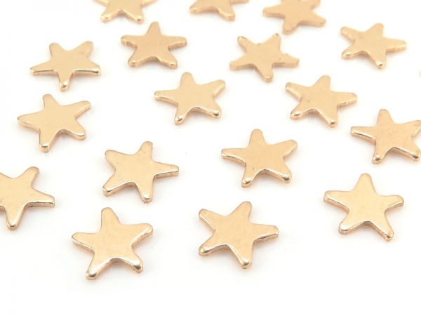 Gold Filled Star Solderable Accent 5.25mm