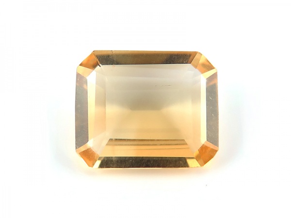 Citrine Faceted Octagon ~ Various SIzes