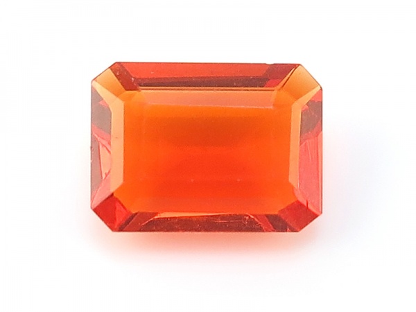 Fire Opal Faceted Octagon ~ Various Sizes