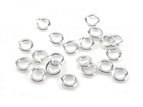 Sterling Silver Open Jump Ring 3.5mm ~ 20ga ~ Pack of 20