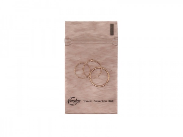 Tarnish Prevention Resealable Bags 75mm x 50mm ~ Pack of 10