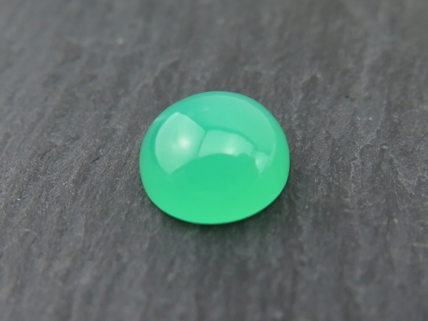 Fair Mined Chrysoprase Round Cabochon 8mm