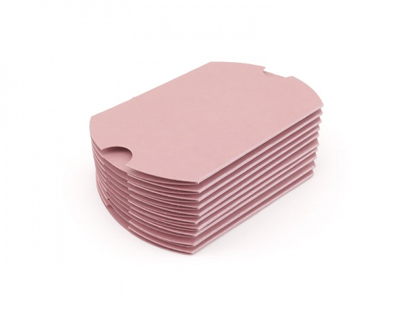 Pillow Box ~ Pink Pearlised ~ 6cm x 4cm