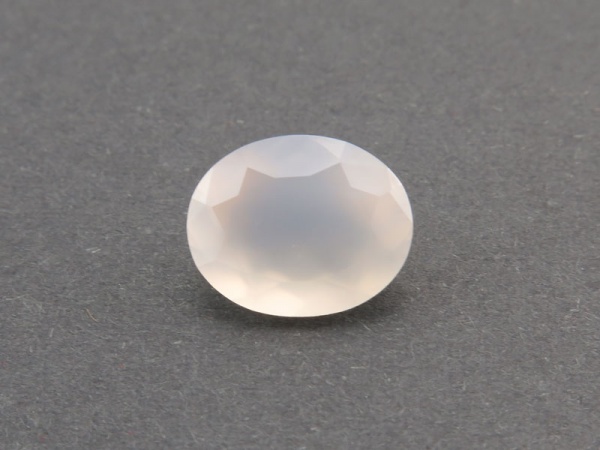Fair Mined Scottish Chalcedony Faceted Oval 10.25mm