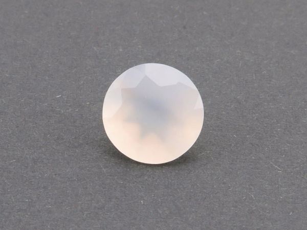 Fair Mined Scottish Chalcedony Faceted Round 10mm