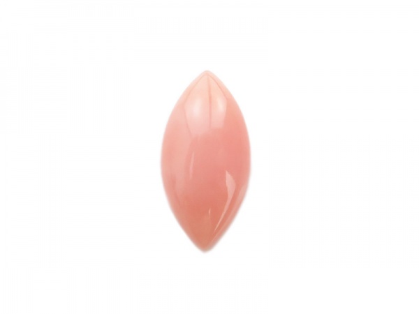Pink Coral Marquise Cabochon 12mm x 6mm