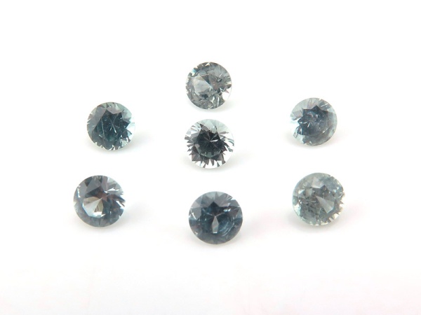 Fair Mined Montana Sapphire Faceted Round ~ Various Sizes