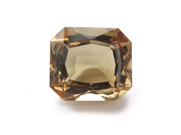 Citrine Faceted Octagon 20mm x 18mm