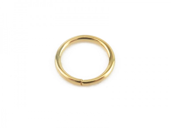 Gold Vermeil Open Jump Ring 6mm ~ 22ga