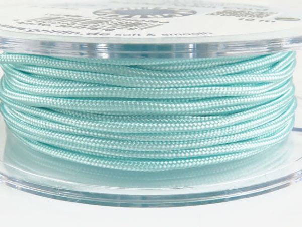 Griffin Braided Nylon Cord ~ 1.5mm ~ Light Blue ~ 10 metres