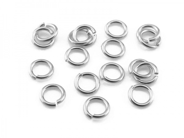 Sterling Silver Open Jump Ring 3mm ~ 24ga ~ Pack of 10