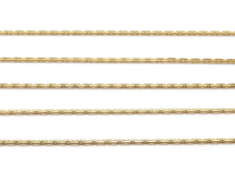 Gold Filled Beading Chain 0.7mm ~ Offcuts