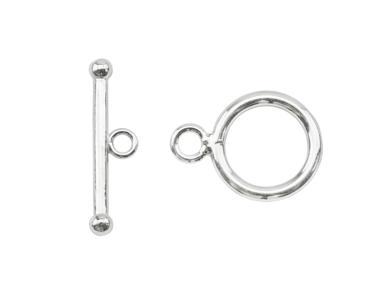 Sterling Silver Toggle and Bar Clasp 12mm