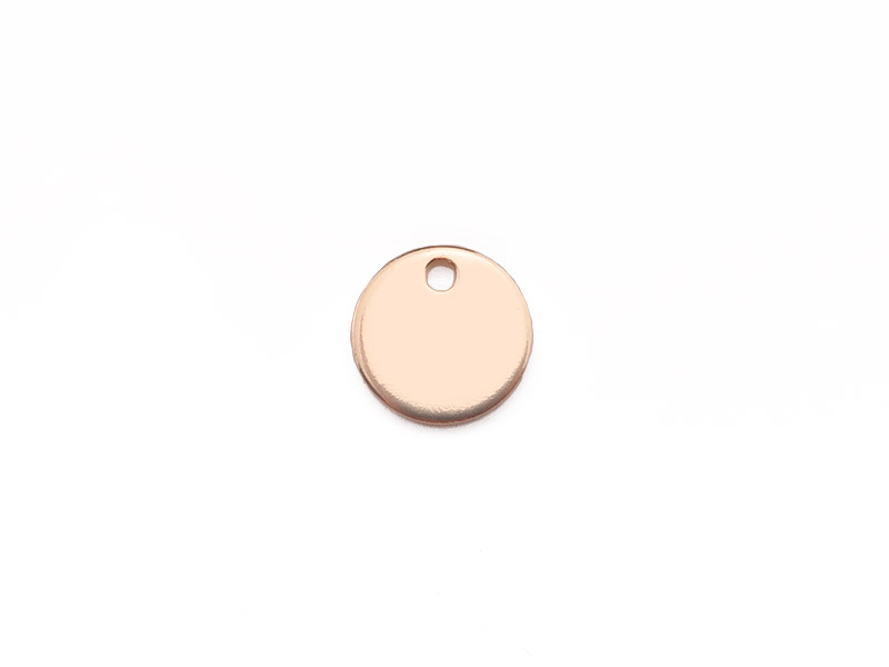 Gold Filled Round Tag 7mm