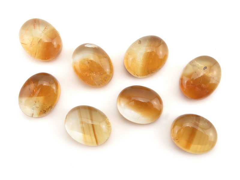 Citrine Oval Cabochon 10mm x 8mm