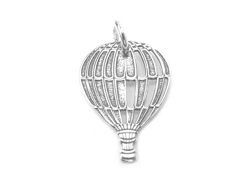 Sterling Silver Balloon Pendant 17mm