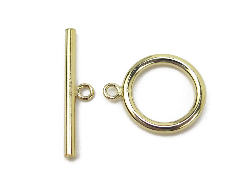 Gold Filled Toggle and Bar Fastener 15mm
