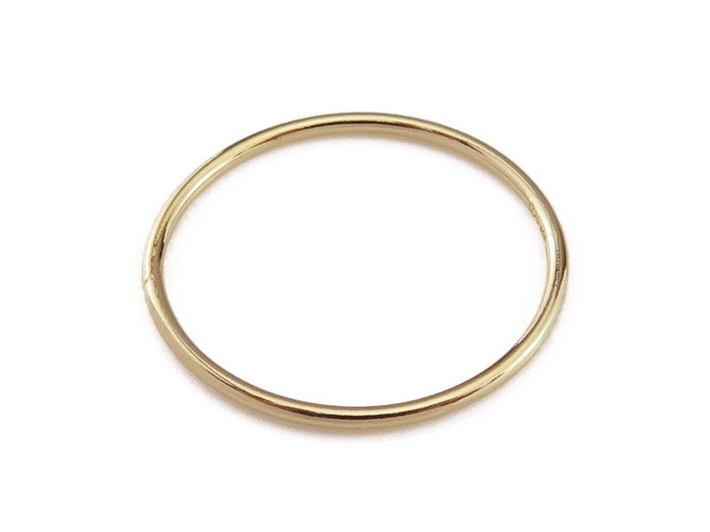 Gold Filled Stacking Ring 21.75mm ~ Size T