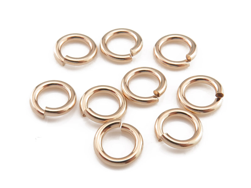 Gold Filled Open Jump Ring 7mm ~ 16ga