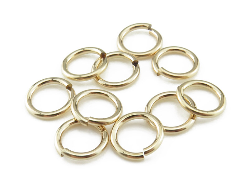 Gold Filled Open Jump Ring 9mm ~ 16ga