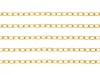 Gold Filled Flat Cable Chain 1.8mm x 1.3mm ~ Offcuts