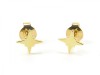 Gold Vermeil Pole Star Ear Studs  ~ PAIR