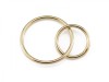 Gold Filled Double Circle Connector 15mm & 10mm