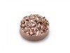 Rose Gold Druzy Round Cabochon 8mm