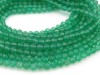 AAA Green Onyx Faceted Round Beads ~ Various Sizes ~ 12.5'' Strand