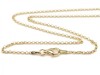 Gold Vermeil Belcher Chain  (1.75mm) Necklace with Clasp 19.75''