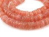 AA Sunstone Faceted Tyre Beads 6.5mm ~ 16'' Strand