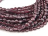 AA Rhodolite Garnet Faceted Coin Beads 4mm ~ 12.5'' Strand