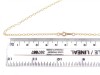 Gold Filled Cable Chain Lariat Necklace with Spring Clasp ~ 18'' + 3''