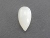 AAA White Moonstone Faceted Teardrop ~ Half Drilled ~ SINGLE ~ Various Sizes