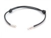 Sterling Silver & Cord Bracelet Base ~ Adjustable ~ Black