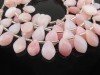 AA Pink Opal Faceted Fancy Cut Briolettes 9-12mm (21)