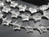 AA Crystal Quartz Faceted Star Beads 10-11mm (15)