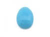 Turquoise Rose Cut Slice 14mm