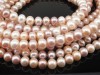 Freshwater Pearl Mixed Colour Potato Beads 8mm ~ 16'' Strand