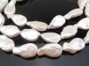 Freshwater Pearl Ivory Teardrop Beads 18mm ~ 16'' Strand