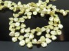 Freshwater Pearl Lime Green Keishi Beads 10-11mm ~ 16'' Strand