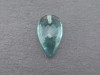 AA+ Fluorite Faceted Pear Half Drilled ~ Various Sizes ~ SINGLE
