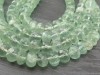 AAA Prehnite Faceted Rondelles 5.5-10.5mm ~ 17'' Strand