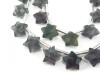 AA Fluorite Faceted Star Briolettes 10mm ~ 8'' Strand