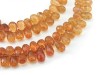 AA Imperial Topaz Faceted Teardrop Briolettes 7-9mm ~ 8'' Strand