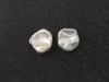 Freshwater Pearl Ivory Keishi 10.5-10.75mm ~ Half Drilled ~ PAIR